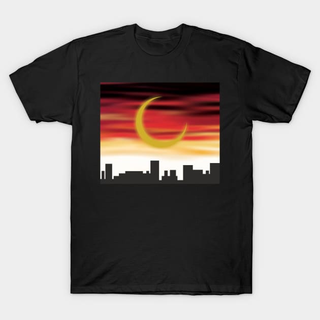 Crescent City inspired digital painting T-Shirt by artofnella